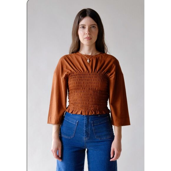 Rita Row Navajo Top Organic Cotton Large L - Picture 1 of 6